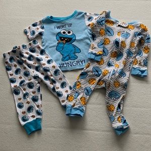 COPY - Sesame Street Cookie Monster Pajamas